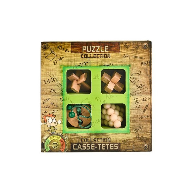 Junior Wooden Puzzles Collection