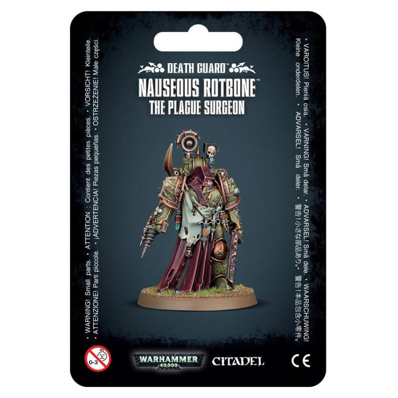 Death Guard Nauseous Rotbone, The Plague Surgeon