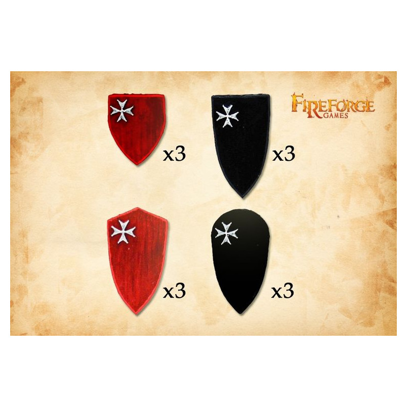 Hospitaller Order Shields (2)