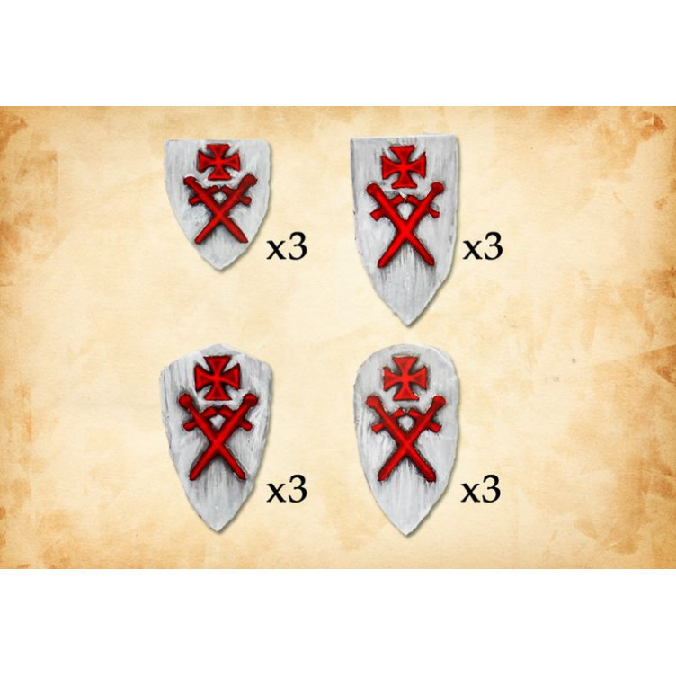 Livonian Order Shields (2)