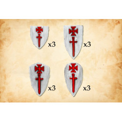 Livonian Order Shields (1)