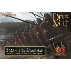 Byzantine Skoutatoi Infantry (25 infantry plastic figures)