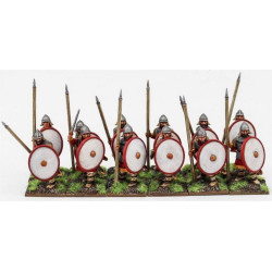 Byzantine Skoutatoi Infantry (25 infantry plastic figures)