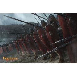 Byzantine Skoutatoi Infantry (25 infantry plastic figures)