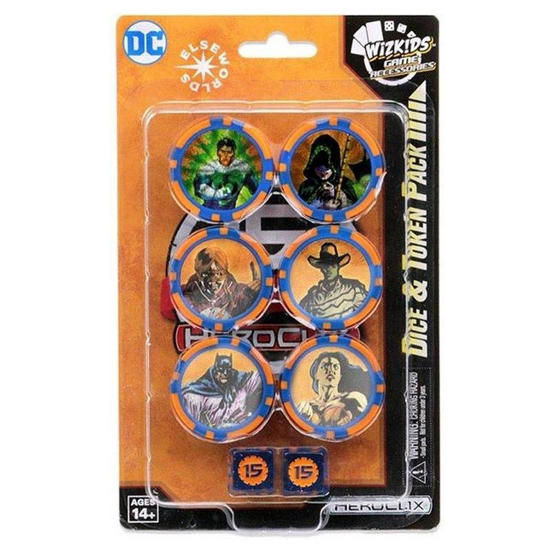 15th Anniversary Elseworlds Dice & Token Pack: DC HeroClix