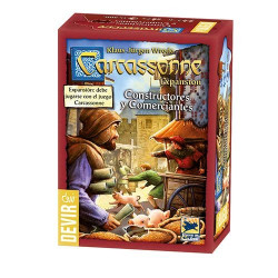 Carcassonne: Constructores y comerciantes (Nueva edición)