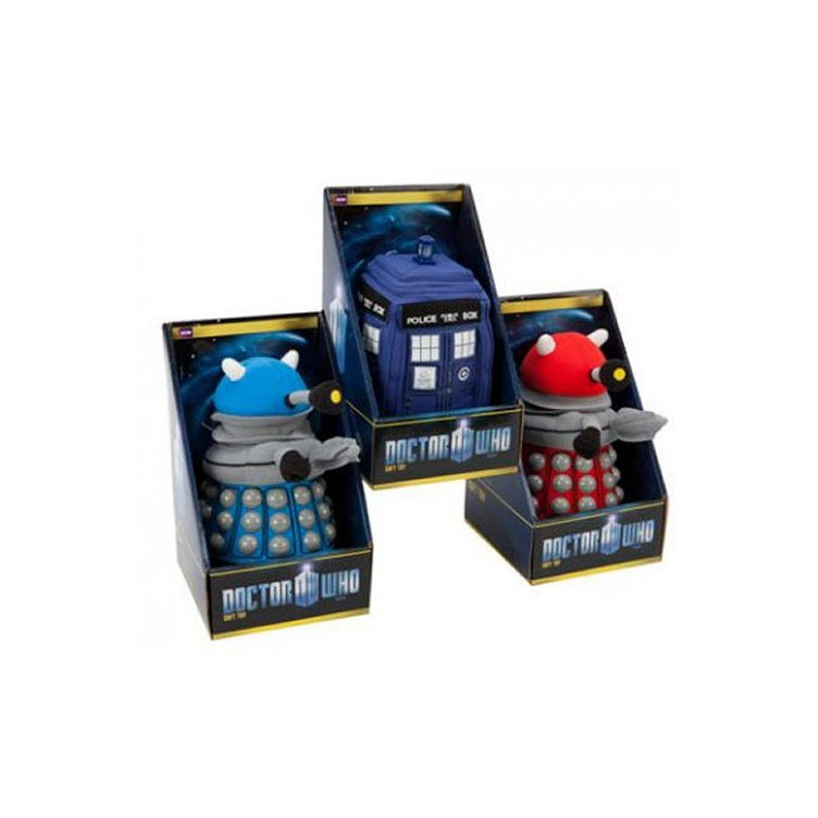 Peluche Doctor Who 22cm Dalek Rojo