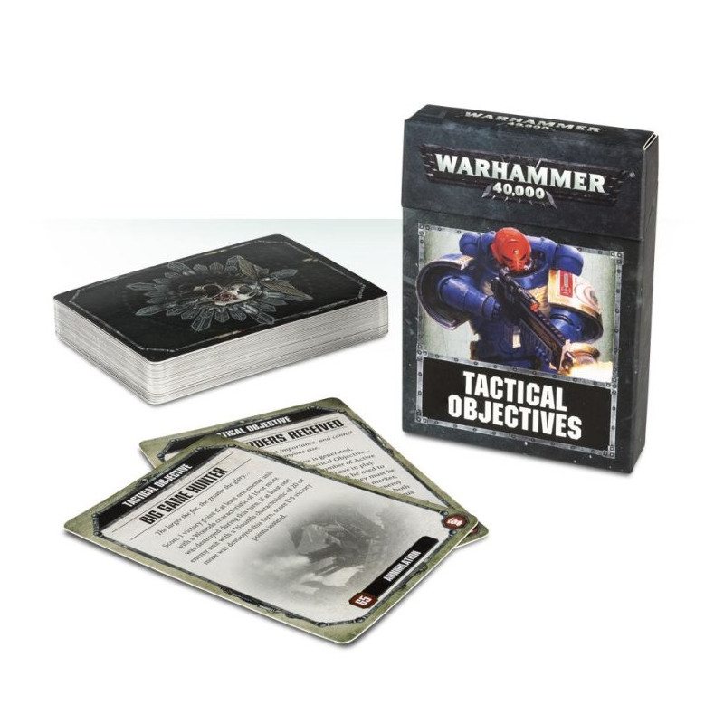 Warhammer 40,000 Tactical Objective Cards 2017 (Inglés)