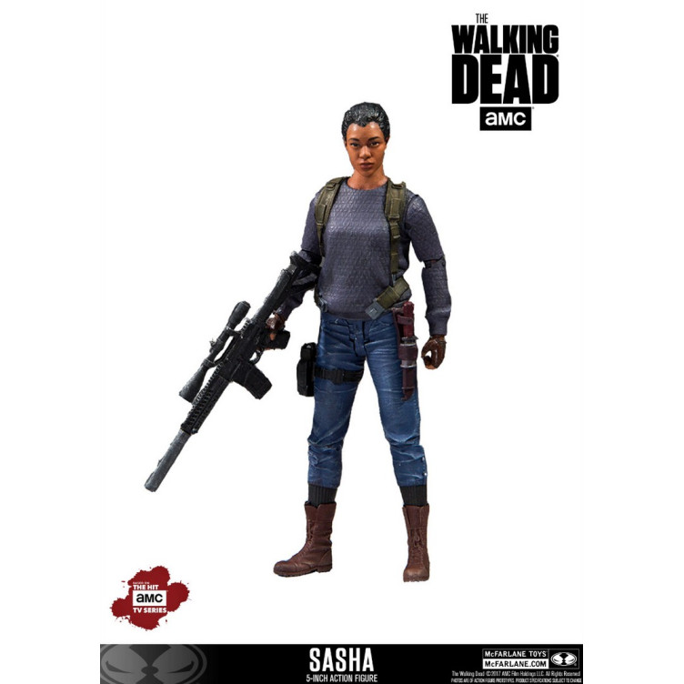 The Walking Dead TV Version Sasha 13 cm