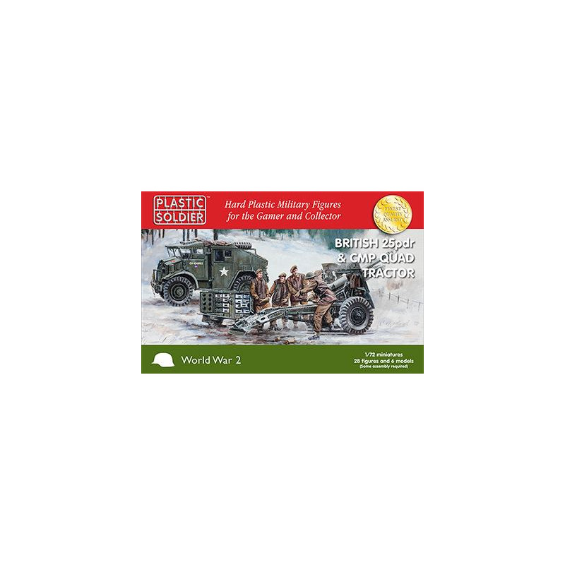 1/72nd 25pdr and CMP Tractor