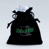 Velvet Dice Bag with White Satin Lining