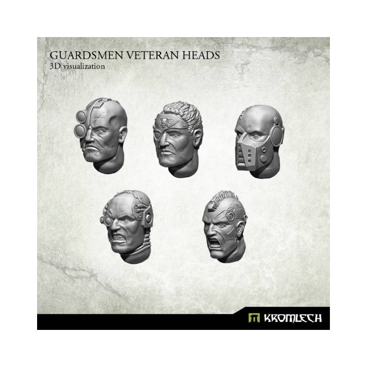 Guardsmen Veteran Heads (10)