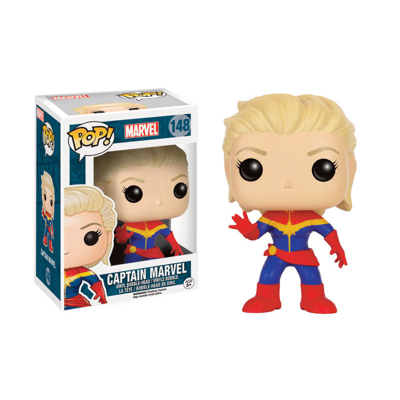 Marvel Comics POP! Capitana Marvel (Vaulted)