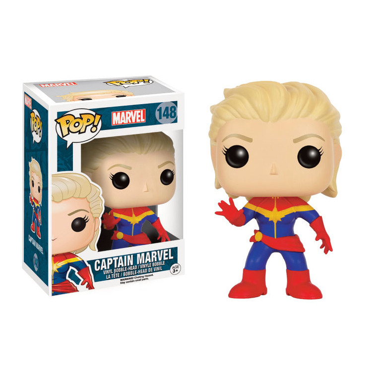 Marvel Comics POP! Capitana Marvel (Vaulted)