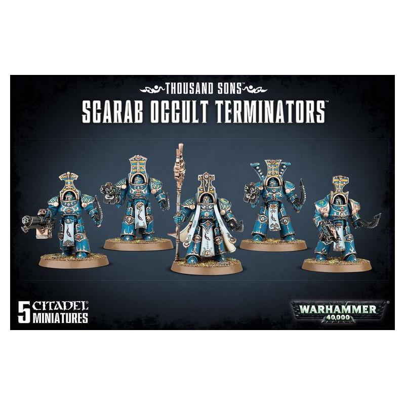 Thousand Sons Scarab Occult Terminators