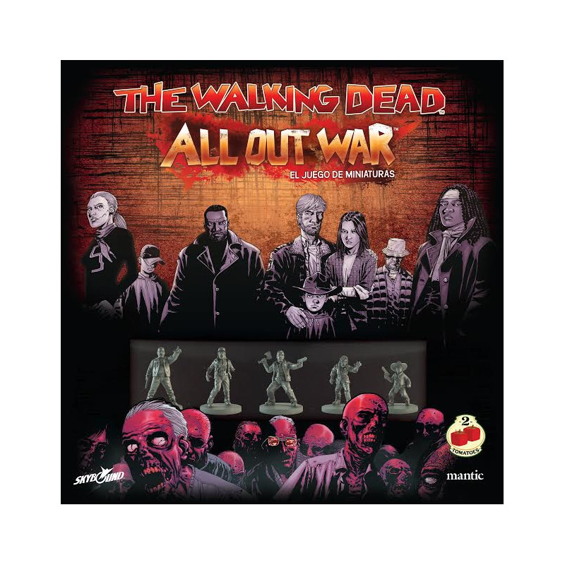 Caja básica The Walking Dead Miniatures Game (castellano)