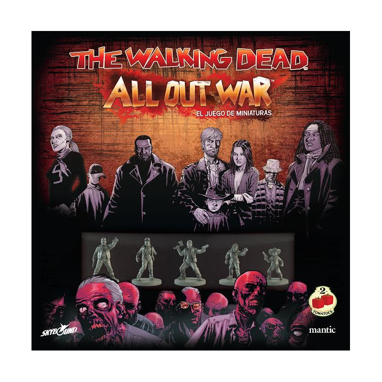 Caja básica The Walking Dead Miniatures Game (castellano)