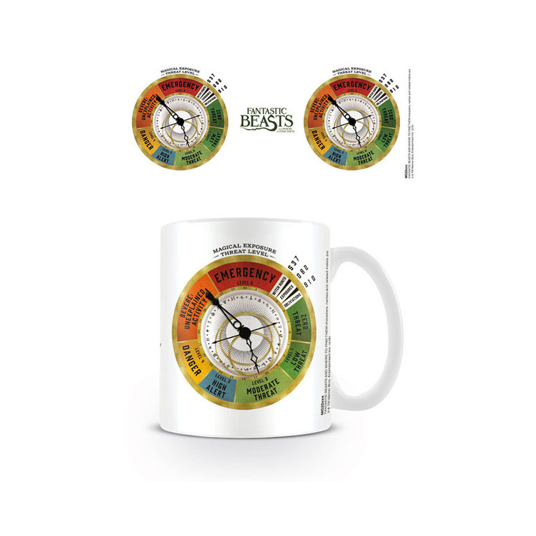 Taza HP Fantastic Beasts Threat Level