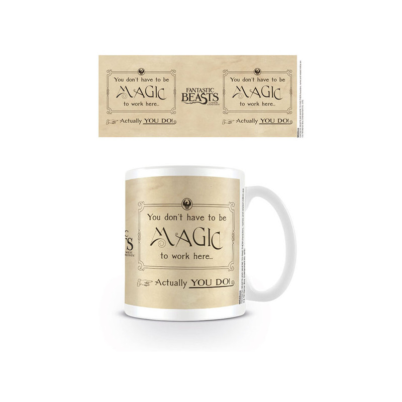 Taza HP Fantastic Beasts Magic