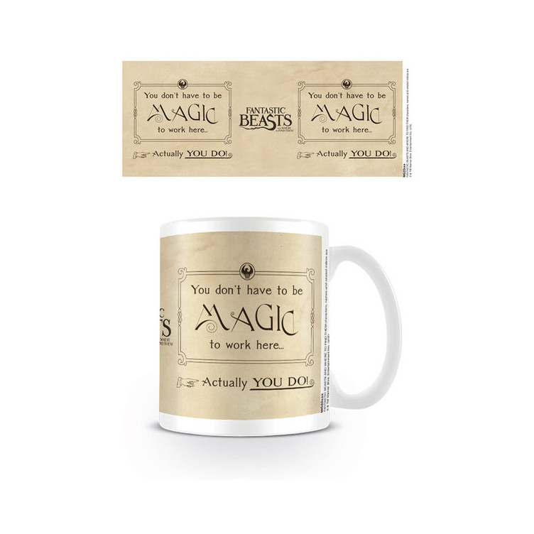 Taza HP Fantastic Beasts Magic