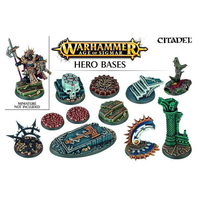 Peanas para héroe de Warhammer Age of Sigmar