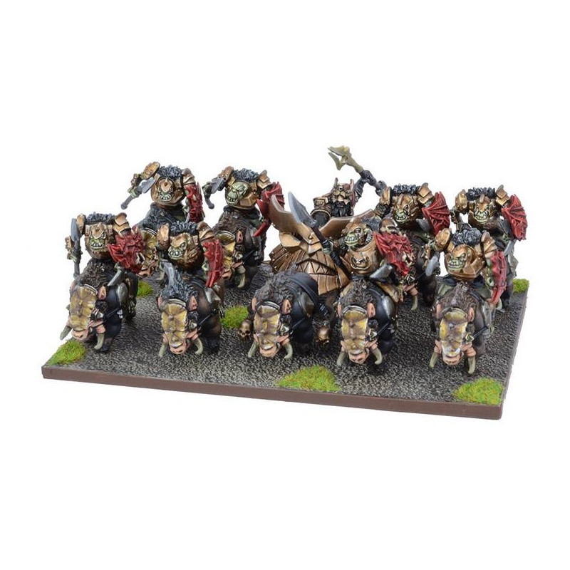 Abyssal Dwarf Slave Orc Gore Rider Regiment