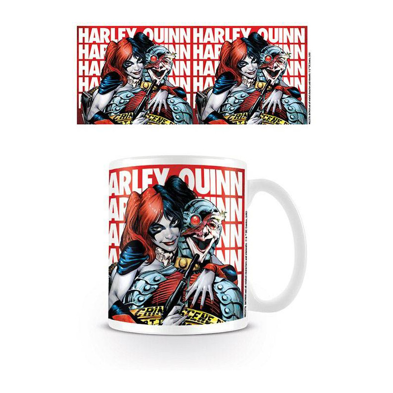 DC Comics Taza Harley Quinn Hostage