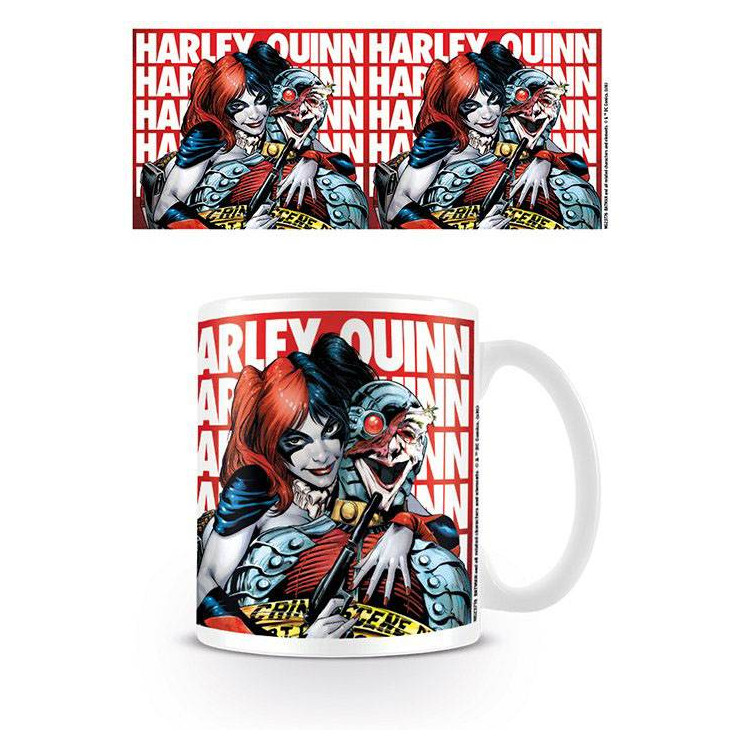 DC Comics Taza Harley Quinn Hostage