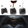 Logo Taza Termica Transparente Batman V Superman DC