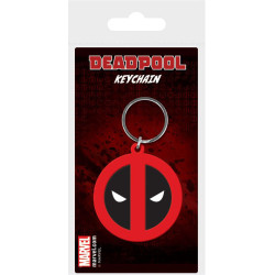 Marvel Comics Llavero caucho Deadpool Symbol 6 cm