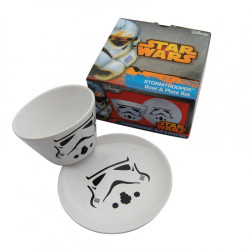 Set de plato y bowl Stormtrooper Star Wars