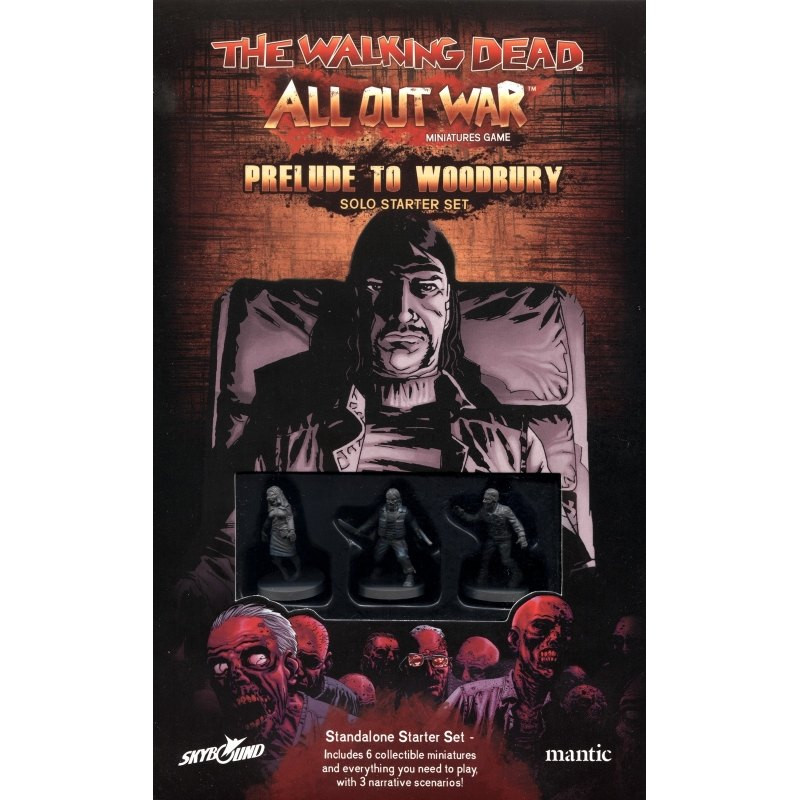 TWD Miniatures Game Prelude to Woodbury (inglés)