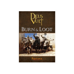 Deus Vult - Burn & Loot (Wargame Rulebook) - 72 PagesPaperback