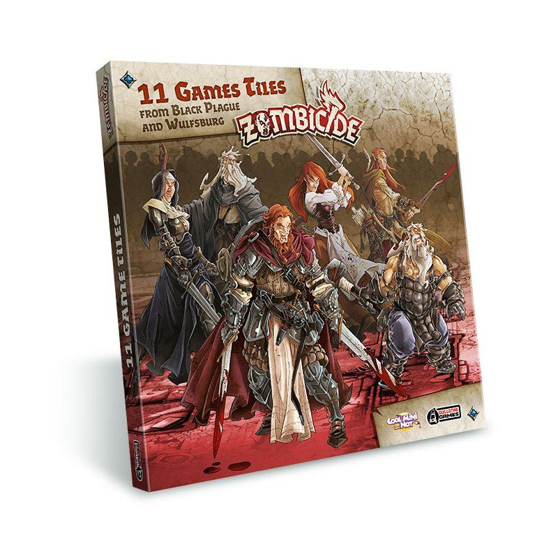 Zombicide Black Plague: Extra Tiles Pack