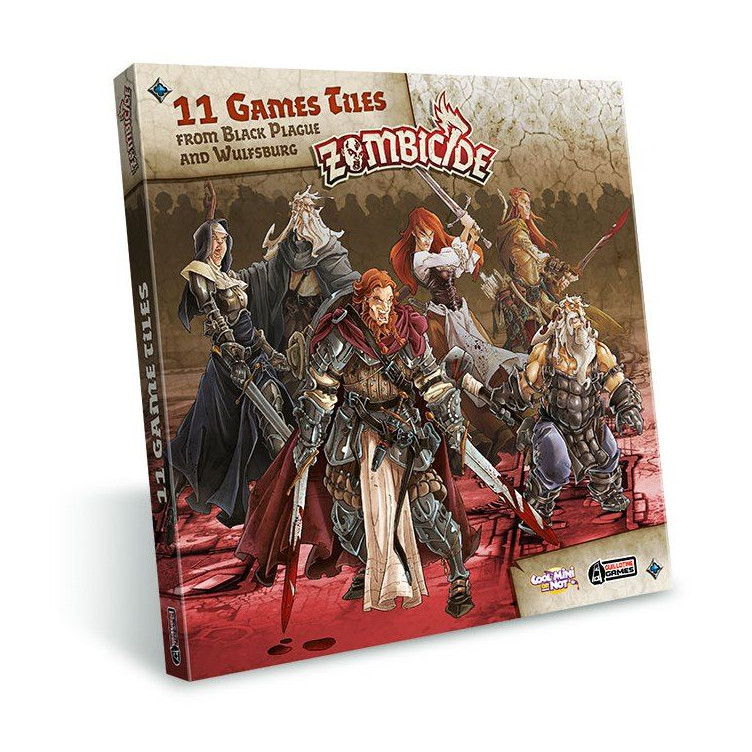 Zombicide Black Plague: Extra Tiles Pack