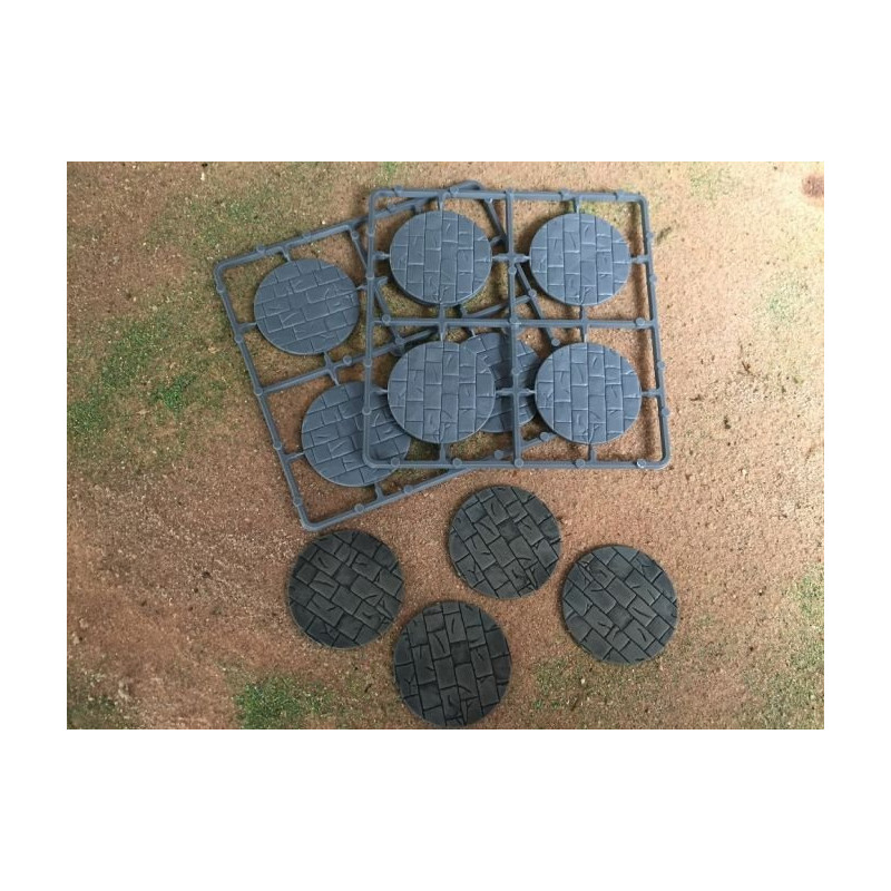 50mm Diameter Paved Effect Bases