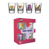 DC Comics Pack de 4 Vasos de Chupitos Gotham Girls