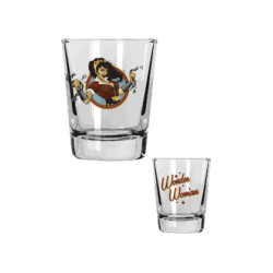 Set 4 Mini vasos Bombshells DC Comics