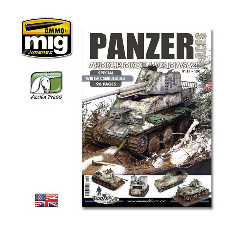 Panzer Aces Nº 51 (Special Winter Camouflages) - English