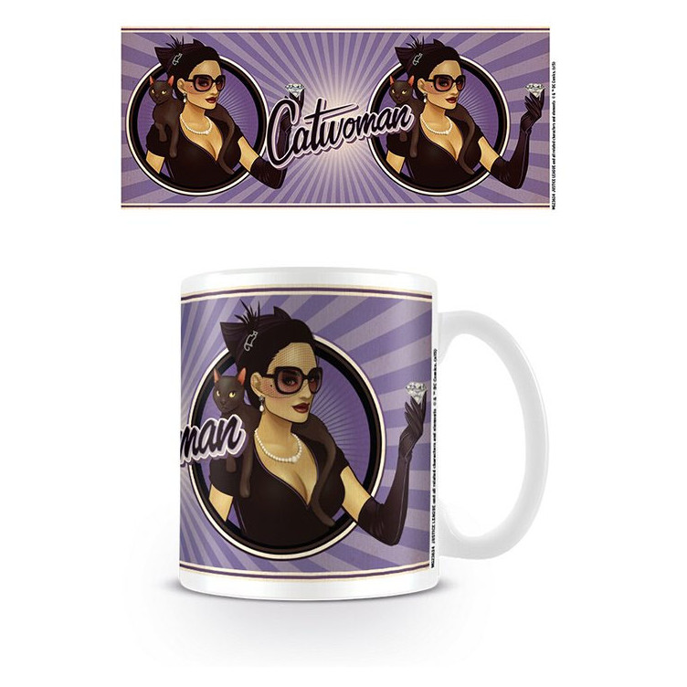 DC Comics Bombshells Taza Catwoman