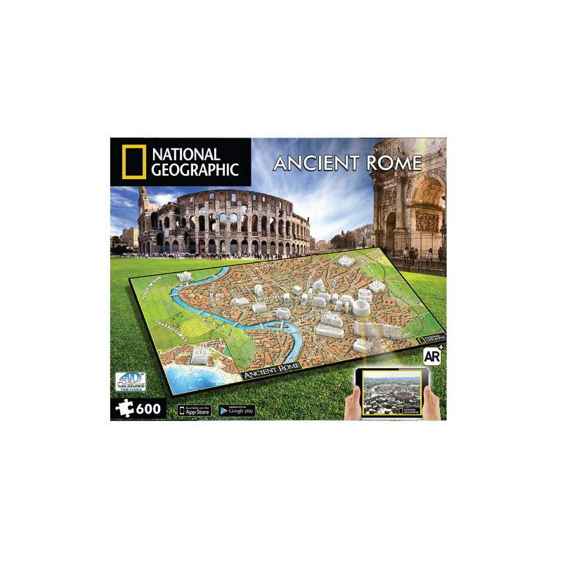 Puzzle National Geographic Civilizaciones Antiguas 4D Roma