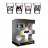 Batman v Superman Dawn of Justice Pack de 4 Vasos de Chupitos Mi