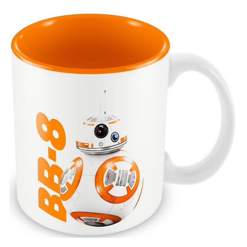 BB-8 Taza Blanca-Naranja Ceramica Star Wars Ep7