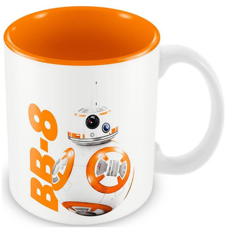 BB-8 Taza Blanca-Naranja Ceramica Star Wars Ep7