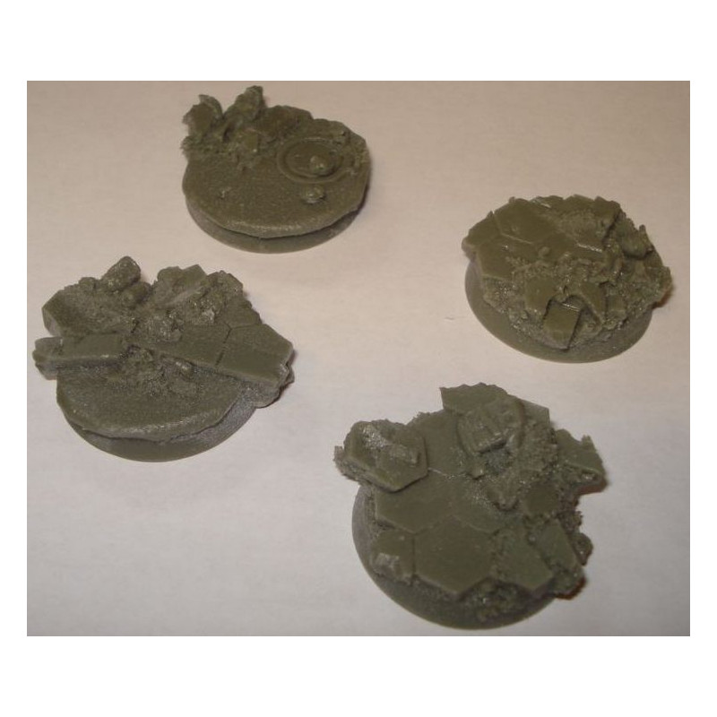 Urban Fight Bases, Round 32mm (4)