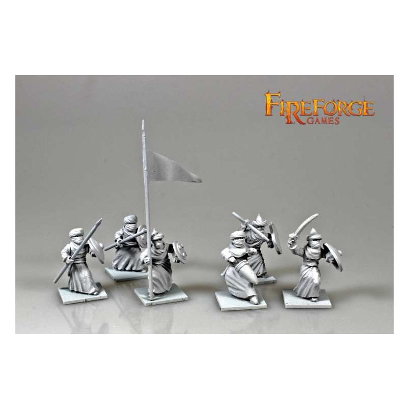 Arab Sudanese Command (3 infantry resin figures)