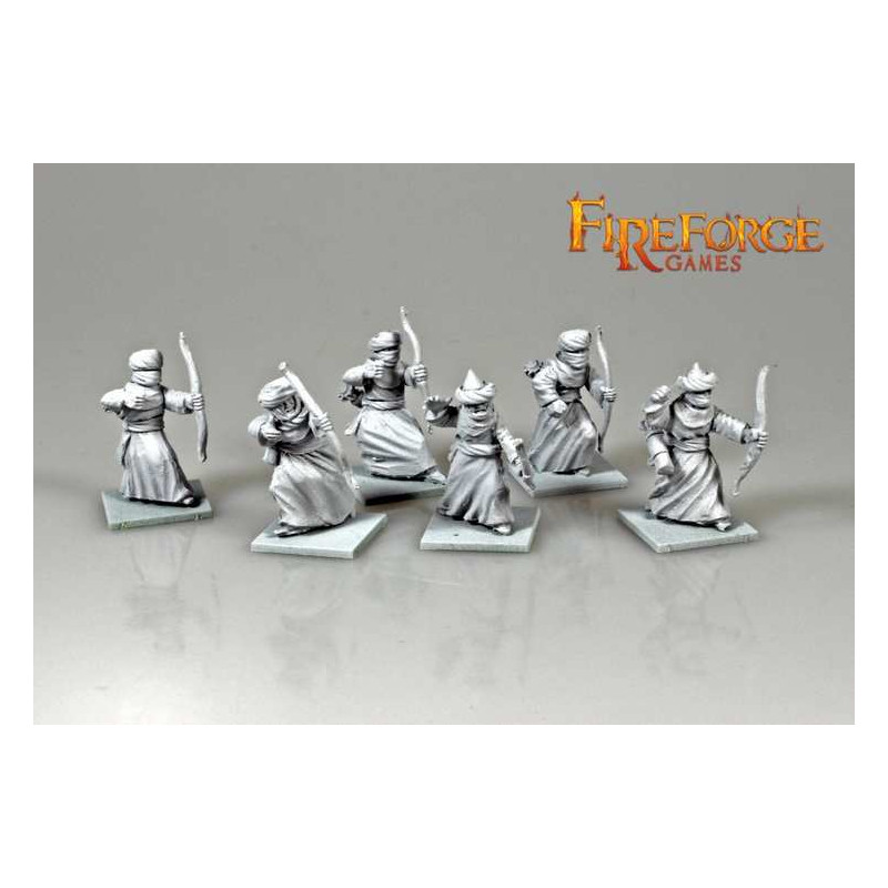 Arab Sudanese Archers (6 infantry resin figures)