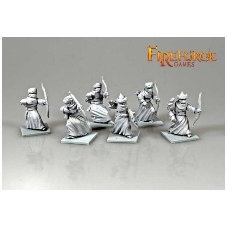 Arab Sudanese Archers (6 infantry resin figures)