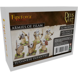 Arab Sudanese Infantry (12 infantry resin figures)