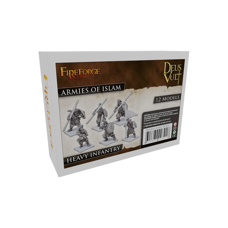 Arab Heavy Infantry (12 infantry resin figures)